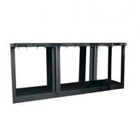 14 SPACE (24-1/2") C5 CREDENZA RACK FRAME ONLY, 20" DEEP, 3 BAY